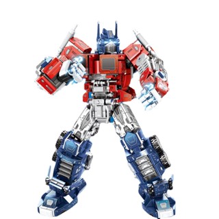 Mytopshop โมเดลหุ่นยนต์ MOC Optimus Prime ของเล่นเสริมการเรียนรู้เด็ก DIY 885 ชิ้น