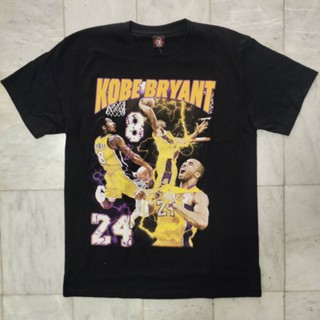 [100% Cotton]เสื้อยืด Kobe Bryant เสื้อ Kobe Bryant บาสเกตบอล T-shirt เสื้อไซส์ยุโรป แฟชั่นแขนสั้นผ้าฝ้าย