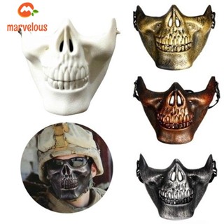 [Halloween Decor] หน้ากากคอสเพลย์ รูปโครงกระดูก น่ากลัว สําหรับปาร์ตี้ฮาโลวีน