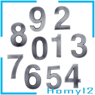 [HOMYL2] สติกเกอร์ตัวเลข ป้ายที่อยู่ ประตูโรงแรม สไตล์โมเดิร์น