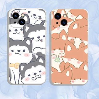เคสโทรศัพท์มือถือ ซิลิโคนนุ่ม ลายสุนัขจิ้งจอกฮัสกี้น่ารัก สําหรับ OPPO Realme C35 C33 C31 C30S C30 C25S C25 C21Y C21 C20 C17 Realme 8 8 9 10 Pro 8i 9 9i 9 10 Pro 9 10Pro+ 4G 5G