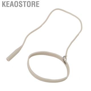 Keaostore Eyelash Tweezer Wristband  Soft Beige Holder Protector Flexible Elastic for Beauty Salon