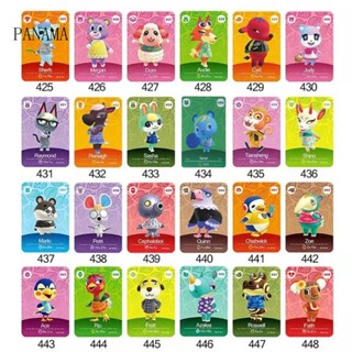 Nama สวิตช์ 5 สวิตช์ สําหรับการ์ด Amiibo Villagers NFC TAG Card NS No 425-448