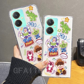 พร้อมส่ง ใหม่ เคสโทรศัพท์มือถือแบบนิ่ม ใส กันกระแทก ลายกราฟฟิตี้ Toy Story สําหรับ VIVO Y27 Y36 Y78 4G 5G 2023 Y27 Y36