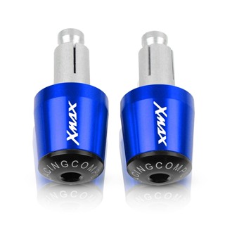 For Yamaha XMAX 250 300 400 XMAX300 Xmax ตุ้มปลายแฮนด์ CNC 7/8 นิ้ว 22 มม.ปลายแฮนด์ อุดปลายแฮนด์ อะไหล่มอเตอร์ไซค์