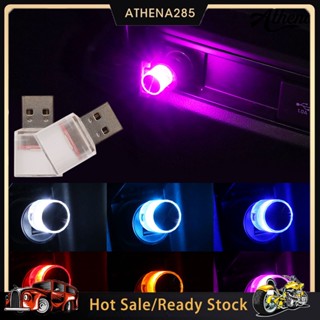 [COD]➤โคมไฟ LED USB ขนาดเล็ก น้ําหนักเบา สําหรับตกแต่งภายในรถยนต์