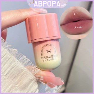 Abpopa BEAUTY ลิปบลัม กลิ่นผลไม้ 3D ให้ความชุ่มชื้น ติดทนนาน