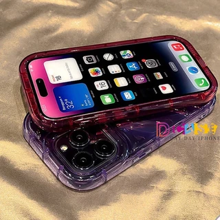 เคส For iPhone 11 13 12 14 15 16 Pro Max XR 6 7 8 Plus X XS Max เคสโทรศัพท์มือถือแบบนิ่ม กันกระแทก ลายคลื่น เคสไอโฟน11