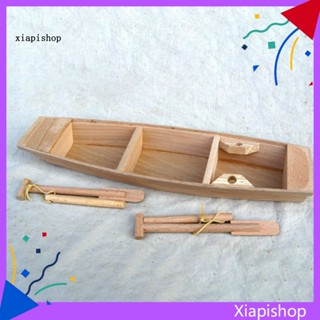 Xps โมเดลเรือประมงไม้ ขนาดเล็ก สําหรับตกแต่งบ้าน ภูมิทัศน์