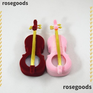 Rosegoods1 กล่องของขวัญ กล่องสร้อยคอ แหวนแต่งงาน 1 ชิ้น