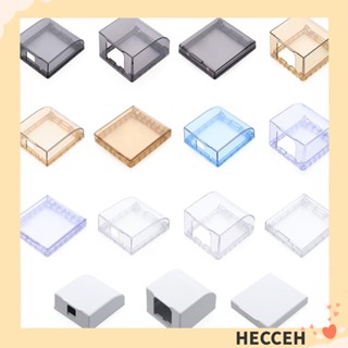 Hecceh 1 ชิ้น สวิตช์ ฝาครอบป้องกัน เต้าเสียบไฟ แบบติดผนัง อุปกรณ์ป้องกันกล่องสาด