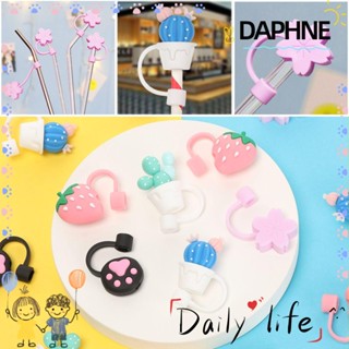 Daphne จุกซิลิโคนปิดขวดน้ําป้องกันฝุ่น 1 ชิ้น