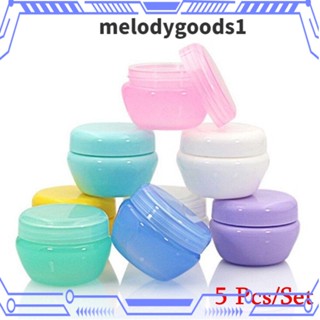 MELODYGOODS1 Melodygoods1 กระปุกเปล่า สําหรับใส่ครีม 10 กรัม 5 ชิ้น ต่อล็อต