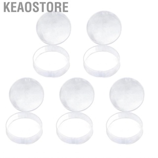 Keaostore Transparent Cosmetic Sponge Holder  Storage Box Safe Portable Large  for Crafts
