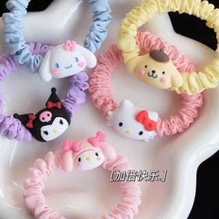 Spot second hair# cartoon childrens big intestine tie hair new rubber band sanliou hair band hair rope head rope little girl cartoon hair accessories 8cc