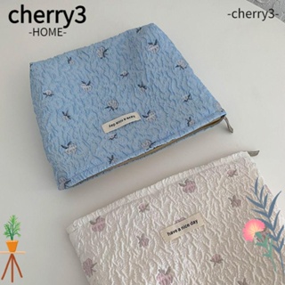 CHERRY3 กระเป๋าเครื่องสําอาง ความจุขนาดใหญ่ สําหรับเดินทาง