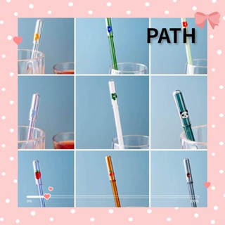 PATH จุกปิดหลอดดูดน้ํา กันฝุ่น ลายการ์ตูน