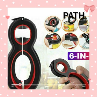 PATH 6 in 1 ที่เปิดขวด สเตนเลส อเนกประสงค์ สําหรับห้องครัว