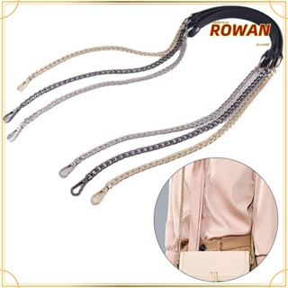 ROWANS สายโซ่โลหะอัลลอย ขนาด 120 ซม. ทนทาน แบบเปลี่ยน สําหรับกระเป๋าถือ