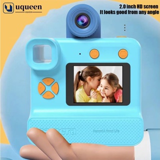 Uqueen กล้องดิจิทัล 1080P HD พิมพ์ทันที ของเล่นคริสต์มาส สําหรับเด็ก D3G7