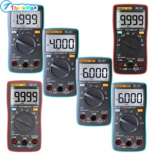 Richmeters มัลติมิเตอร์ดิจิทัล 6000 ครั้ง ไฟแบ็คไลท์ AC/DC แอมมิเตอร์ โวลต์มิเตอร์