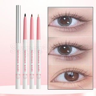 อายแชโดว์อายไลเนอร์ เครื่องสําอางแต่งหน้า ติดทนนาน กันน้ํา แห้งเร็ว สีน้ําตาล
