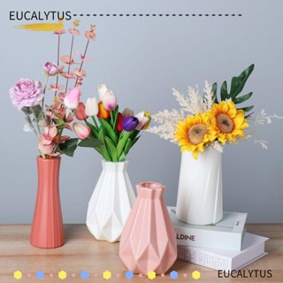 EUTUS แจกันดอกไม้พลาสติก สไตล์นอร์ดิก สําหรับห้องนั่งเล่น