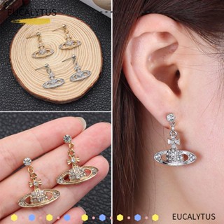 Eutus ต่างหู รูปดาวเคราะห์ สไตล์ใหม่ เครื่องประดับสตรี