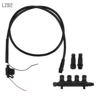 LZB2 สำหรับสายเคเบิลกระดูกสันหลังชาย NMEA 2000 IP67 กันน้ำ 5 พินสายวางทะเลสำหรับเครือข่าย Lowrance