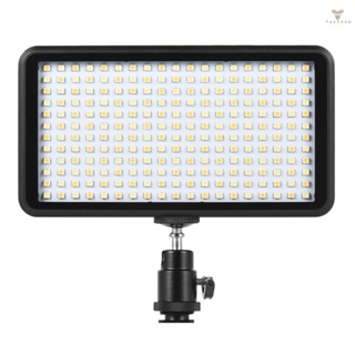 Fw Andoer Ultra-thin 3200K/6000K Dimmable Studio Video Photography LED Light Panel Lamp 228pcs Beads for   DSLR Camera DV Camcorder