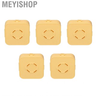 Meyishop Small Plastic Container Transparent  Puff Holder Case for Jewellery