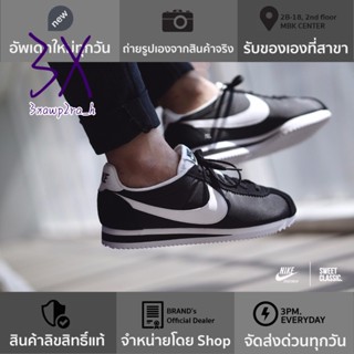 NIKE CORTEZ NYLON “BLACK-WHITE-011” รองเท้า