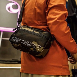 Carhartt carhartt กระเป๋าสะพายไหล่ กระเป๋าเมสเซนเจอร์ ทรงสี่เหลี่ยม ขนาดเล็ก สไตล์สปอร์ต สําหรับผู้ชาย และผู้หญิง