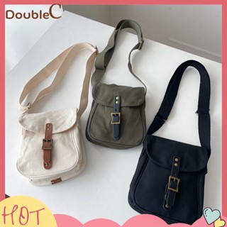 【Double C 】✿   ใหม่ กระเป๋าสะพายไหล่ กระเป๋าช้อปปิ้ง ทรงโท้ท หรูหรา สไตล์ฮาราจูกุ แฟชั่นเรโทร สําหรับผู้หญิง นักเรียน 2023