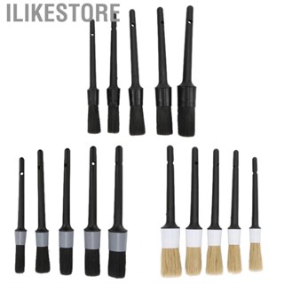 Ilikestore Car Detailing Brush Set Cleaning Detail Soft  for Leather Seat Bicycle Truck