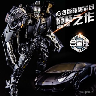 Special Offer for new products cool variable treasure dark version closed deformation toy King Kong 5 Black Mamba Rambo car robot model gift