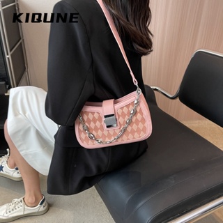 KIQUNE   กระเป๋าสะพาย ข้าง กระเป๋าผู้หญิงสะพายข้าง 2023 new  Trendy ins High quality Stylish L91TLOJ 37Z230910