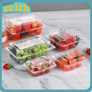 Zelth กล่องพลาสติกใส น้ําหนักเบา 4.92 แบบใช้แล้วทิ้ง 100 ชิ้น	X 4.53x2.56 กล่องสี่เหลี่ยม สําหรับใส่แฮมเบอร์เกอร์ แซนวิช