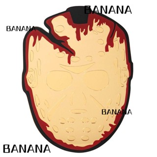 Banana1 กระจกอะคริลิค พิมพ์ลายเลือด สร้างสรรค์ สําหรับแขวนตกแต่งปาร์ตี้ฮาโลวีน