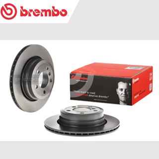 BREMBO จานเบรคหน้า BMW 7 Series E65 E66 (740i 745i) (HC) 2001-2008 / 09 9355 11 / ราคา 1ใบ