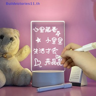 Buildvictories11 บอร์ดแท็บเล็ต มีไฟ LED หรี่แสงได้ 3 ระดับ เพื่อการเรียนรู้ สําหรับเด็ก 1 ชิ้น