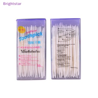 Brightstar ไหมขัดฟัน แท่งไหมขัดฟัน 100 ชิ้น ใหม่ ดูแลช่องปาก ทําความสะอาดฟัน