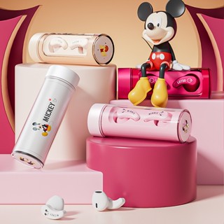 Disney TD08 หูฟังบลูทูธไร้สาย 5.3 ลายมิกกี้ มินนี่ หมีพูห์ วินนี่ HiFi HiFi แบตเตอรี่ใช้งานได้นาน ความล่าช้าต่ํา