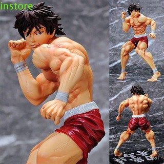 Instore โมเดลฟิกเกอร์ PVC Hanma Baki ของเล่นสําหรับเด็ก