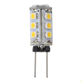 Yili G4 15 SMD หลอดไฟ LED ชิป 3528 สีขาวอบอุ่น สําหรับโคมไฟ DC 12V 3200k