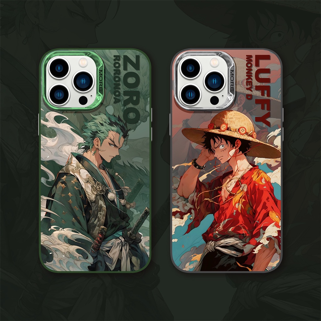 การ์ตูนอะนิเมะ One Piece Luffy Sauron IMDซิลิโคนเคสโทรศัพท์เหมาะสําหรับIPhone 14 14Pro 14Max 13ProMax 12 12ProMax 11