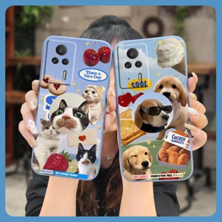 soft shell protective case Phone Case For Redmi K60E Lens package Cartoon Back Cover Solid color phone case