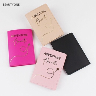 Topbeauty กระเป๋าใส่หนังสือเดินทาง บัตรเครดิต หนัง PU แบบพกพา