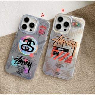 พร้อมส่ง ใหม่ เคสโทรศัพท์มือถือ ลายแกะสลัก Stuxi หลากสี สําหรับ iphone14 promax 14 14pro 14plus 13 12 11 Vance 13PROMAX