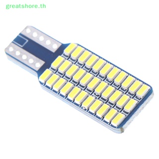 Greatshore หลอดไฟ LED T10 3014 W5W 33 SMD สีขาว สําหรับติดประตูรถยนต์